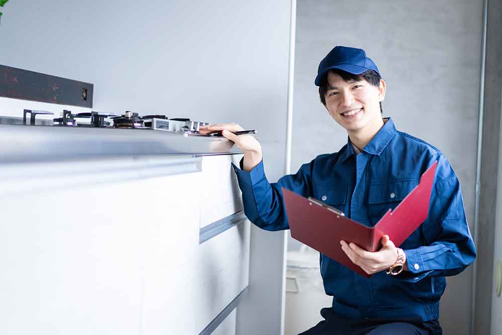 service kompor gas azalea